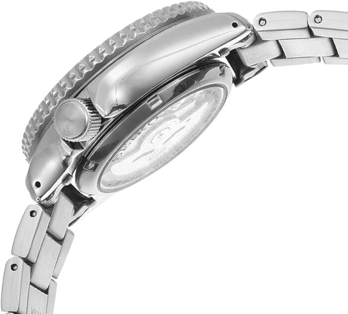 Seiko 5 Sports Automatic Blue Dial Silver Steel Strap Watch For Men - SRPD53K1 - Image 9